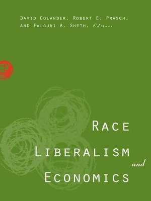 cover image of Race, Liberalism, and Economics